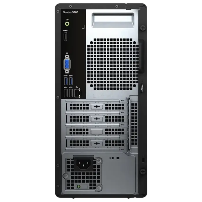 Sistem Desktop PC DELL Vostro 3888 Core i3-10100 4 GB Negru