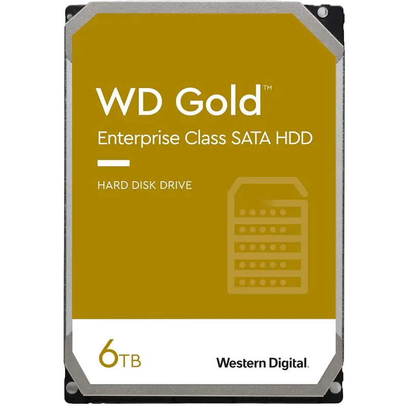 Жесткий диск Western Digital WD Gold WD Gold™ 6 ТБ