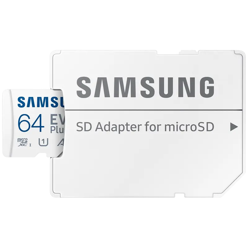Карта памяти Samsung EVO Plus MicroSD 64ГБ
