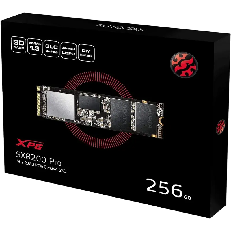 Накопитель SSD ADATA XPG SX8200 Pro XPG SX8200 256GB