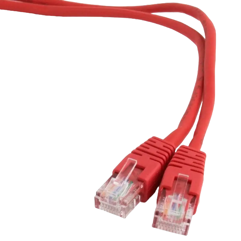 Патч-корд Cablexpert PP12-0.25M/R Красный