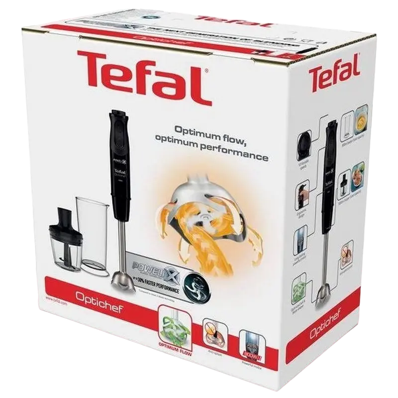 Погружной блендер Tefal OptiChef HB641838 Чёрный