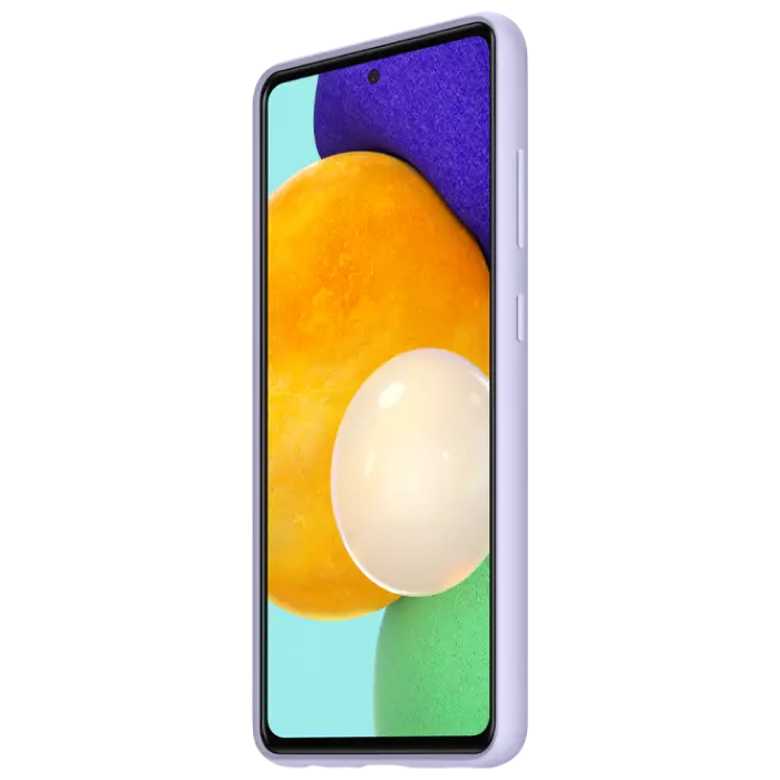 Чехол Samsung Galaxy A52 Silicone Case Фиолетовый
