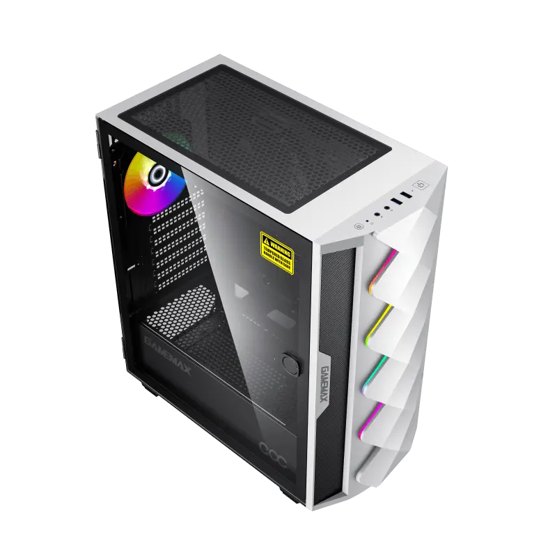 Компьютерный корпус Gamemax DIAMOND COC Midi-Tower Белый