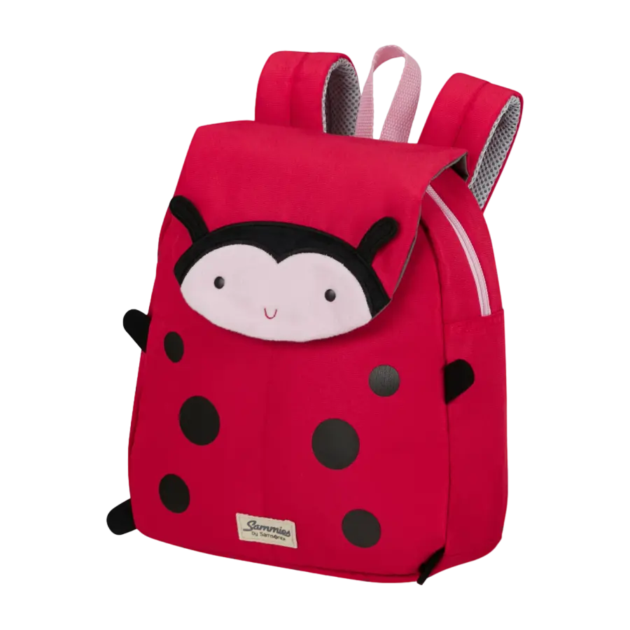 Rucsac pentru copii Samsonite Happy Sammies Eco S Ladybug Roșu