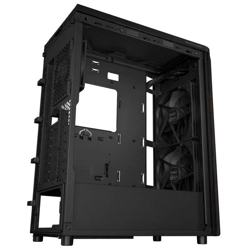 Компьютерный корпус ASUS ProArt PA401 Wood TG Midi-Tower Черный