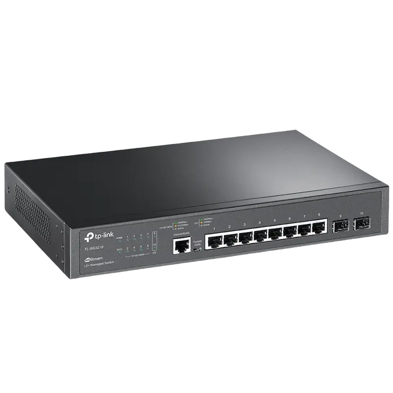 Сетевой коммутатор TP-LINK SG3210 Черный