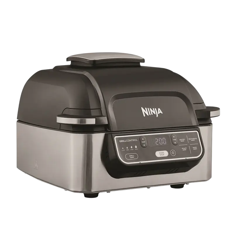 Grătar electric Ninja Sizzle Negru | Argintiu