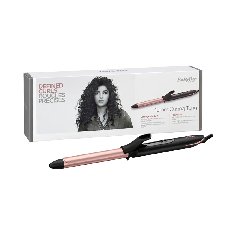 Плойка BaByliss C450E Чёрный | Розовый