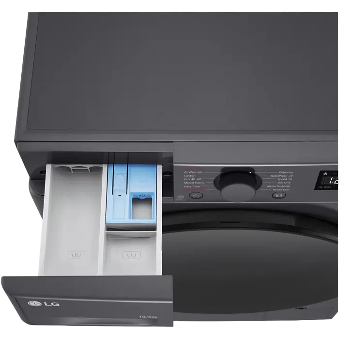 Mașină de spălat cu uscător LG F4DR510S2M Gri