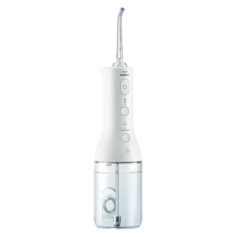 Irigator oral Pentru adulți Philips Sonicare Cordless Power Flosser 3000 Alb