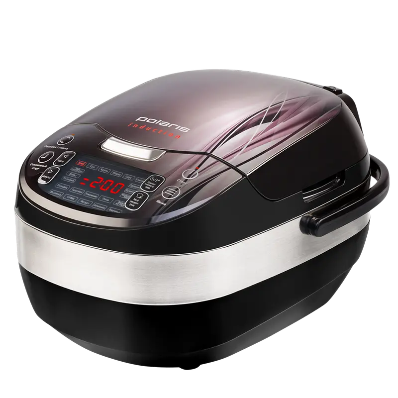 Мультиварка Polaris PMC 0489IH Бордовый Черный