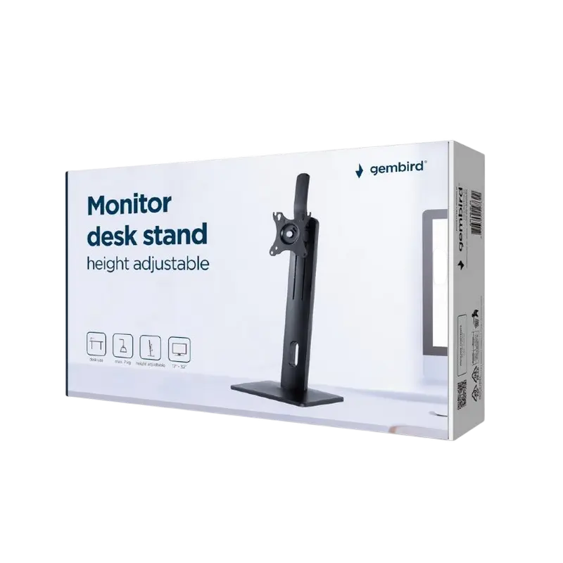 Настольный кронштейн для монитора Gembird MS-D1-01 Черный