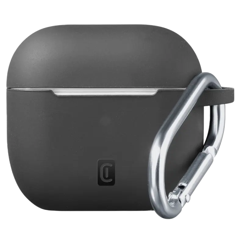 Чехол для Airpods Cellularline Apple Airpods 3 Bounce case Чёрный