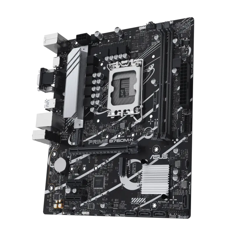 Материнская плата ASUS PRIME B760M-K LGA1700 Micro-ATX