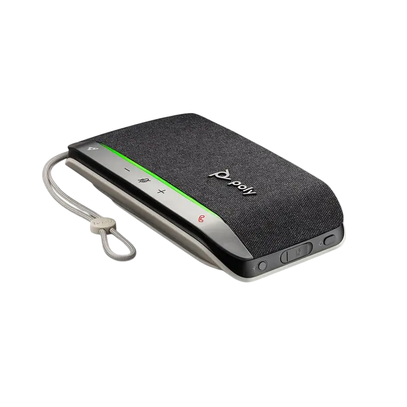 Спикерфон для конференций Poly 772C8AA Беспроводной,Проводной аналоговый Серебристый