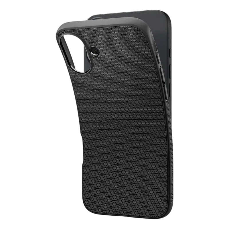 Чехол Spigen Apple iPhone 16 Liquid Air Liquid Air Матовый черный