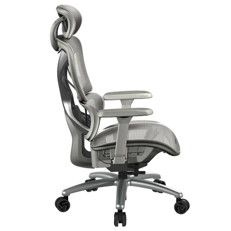 Игровое кресло ThunderX3 XTC Вентилируемая Сетка,Искусственная кожа Mesh Grey