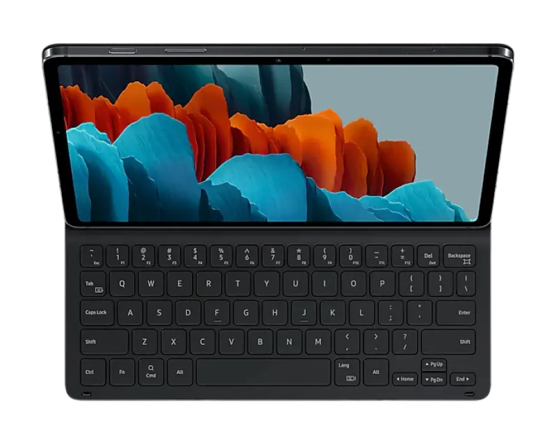 Чехол для планшета Samsung Galaxy Tab S7 Book Cover Keyboard Slim 11" Чёрный
