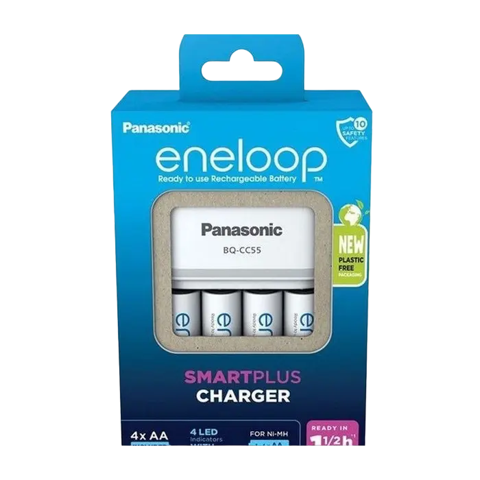 Зарядное устройство Panasonic Smart-Quick K-KJ55MCD40E Белый