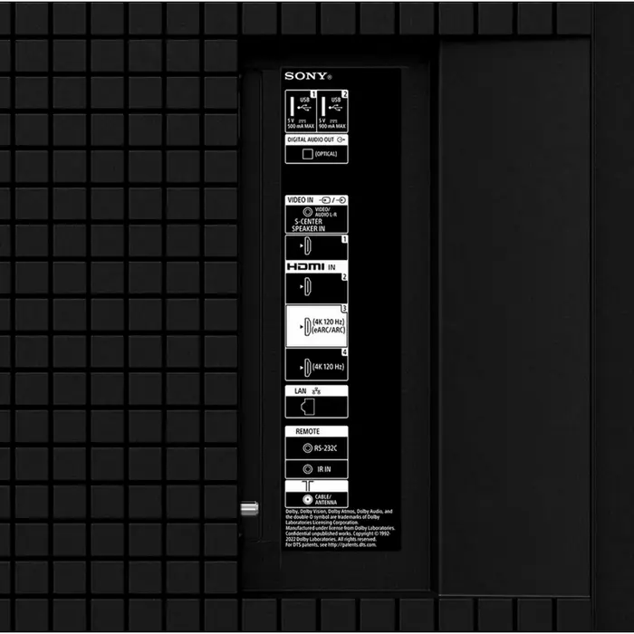 85" LED SMART Телевизор SONY XR85X90LPAEP Черный