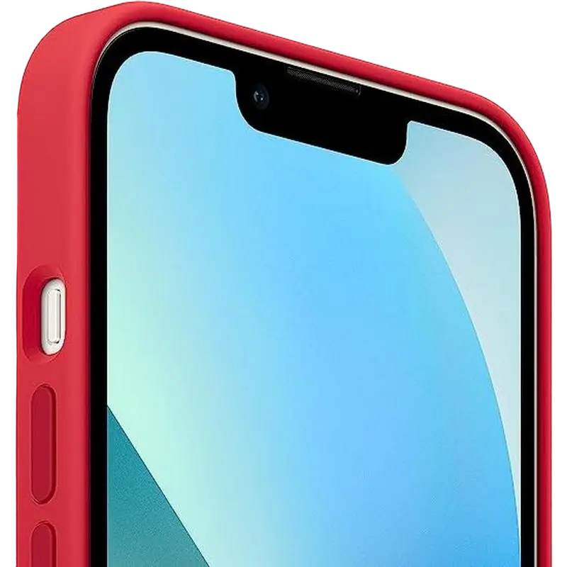 Чехол Apple iPhone 13 mini Silicone Case MagSafe A2705 Силиконовый Чехол Красный