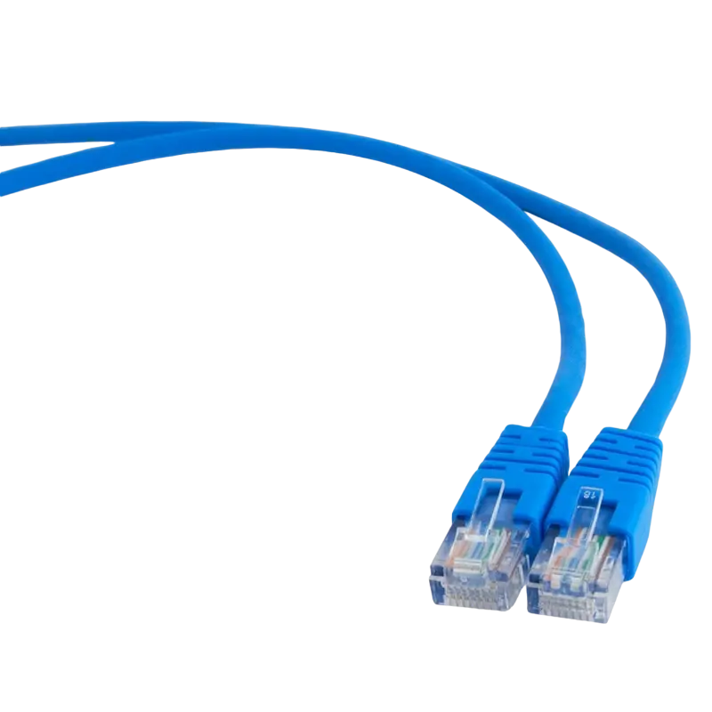 Patch cord Cablexpert PP22-0.5M/B Albastru