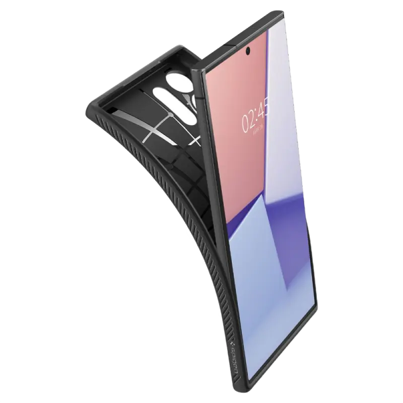 Husă Spigen Samsung Galaxy S23 Ultra Liquid Air Liquid Air Negru mat