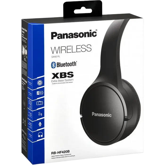 Căști Panasonic RB-HF420 Negru
