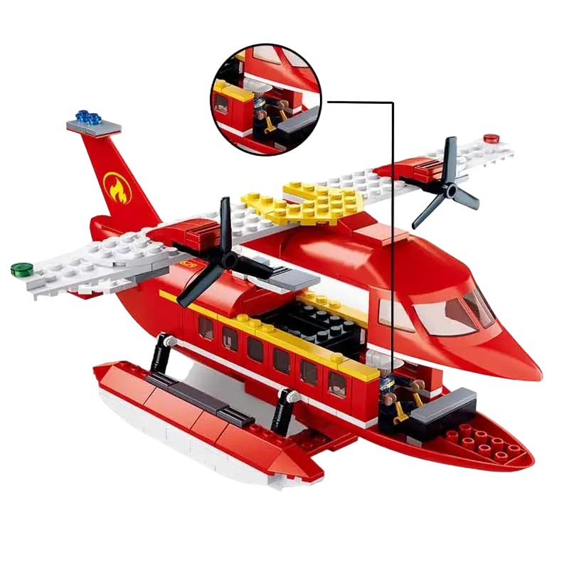 Конструктор Sluban Fire - Waterplan Разноцветный