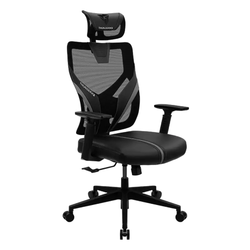 Игровое кресло ThunderX3 Yama1 Искусственная кожа Чёрный