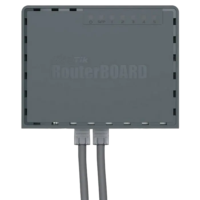 Маршрутизатор MikroTik RB760iGS Черный