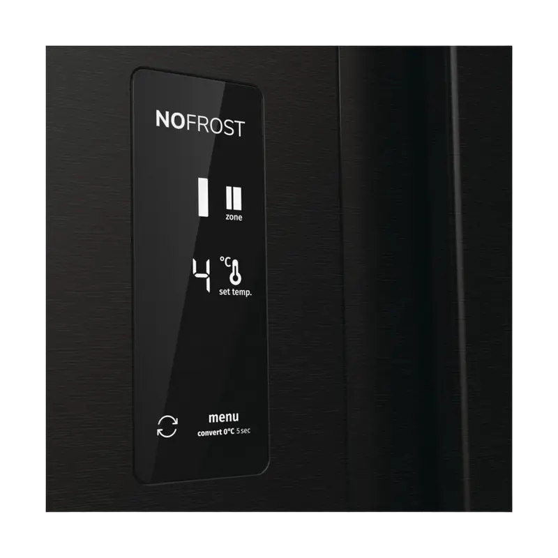 Холодильник Gorenje NRR9185EABXLWD Чёрный