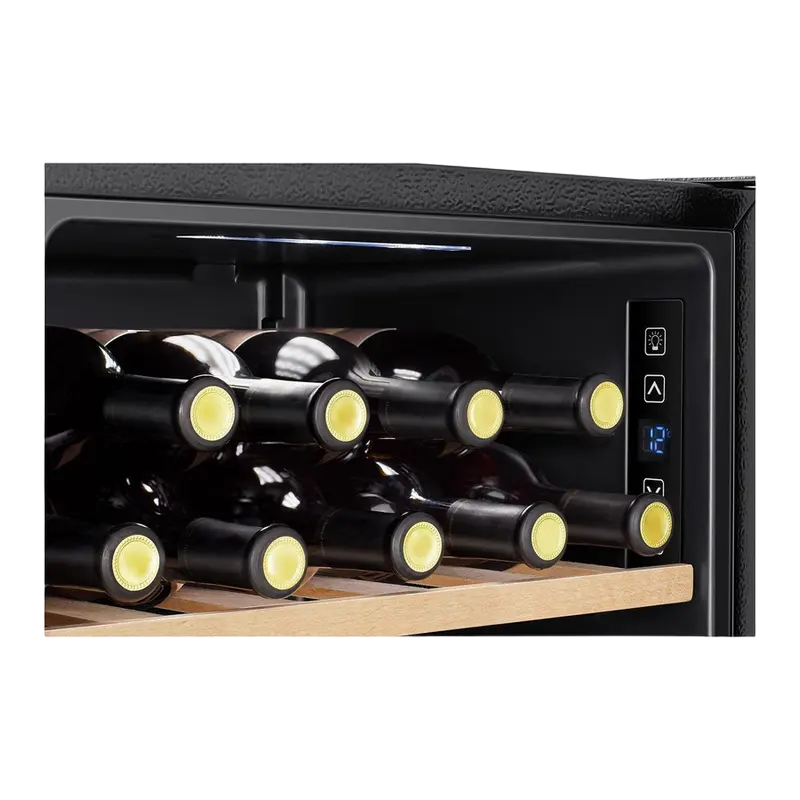 Винный шкаф RW12D4NWG0 Hisense Черный