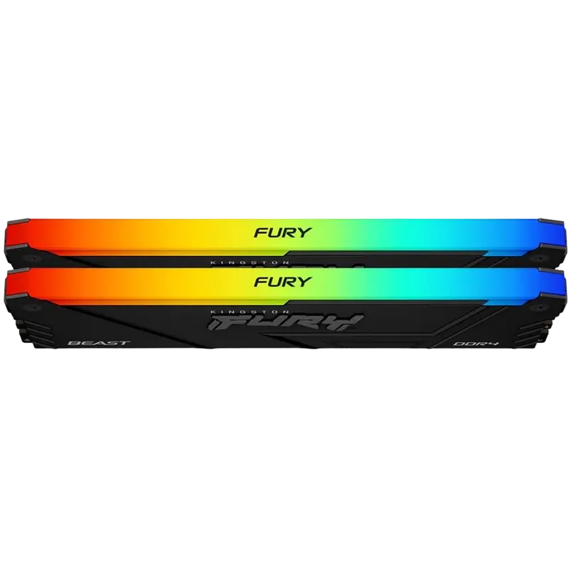 Оперативная память Kingston FURY Beast RGB FURY Beast RGB 16 ГБ Чёрный