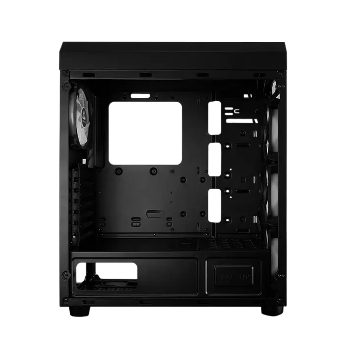 Компьютерный корпус Chieftec GL-03B-UC-OP Midi-Tower Черный