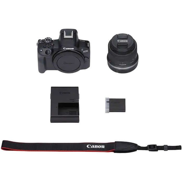 Aparat Foto Mirrorless Canon EOS R50 & RF-S
