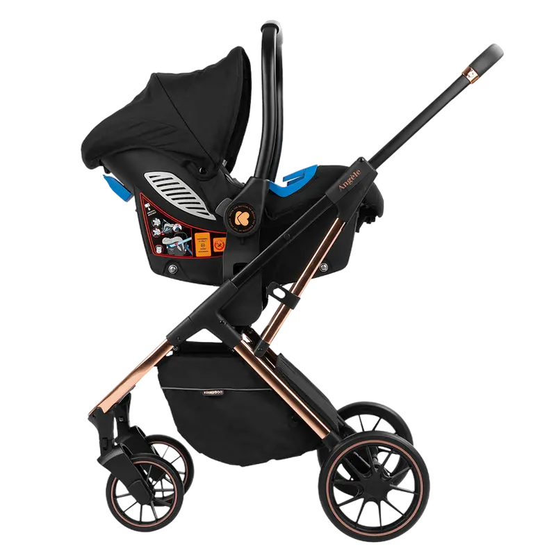 Коляска 3-в-1 Kikka Boo Angele Черный