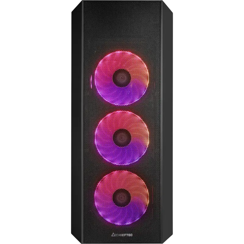 Компьютерный корпус Chieftec GL-04B-OP Midi-Tower Черный