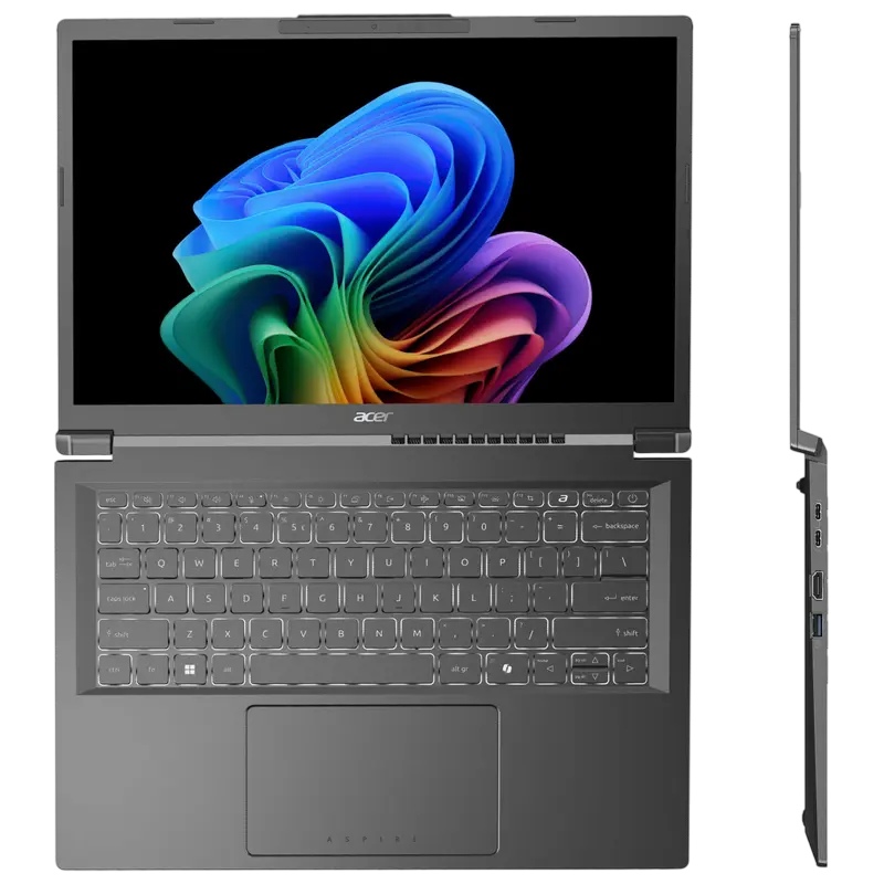 Ноутбук Acer Aspire 14 AI Steel Gray