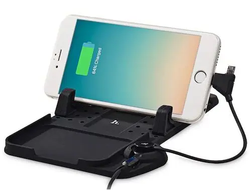 Автомобильный держатель Hoco CA1 Silicone Car Holder Черный