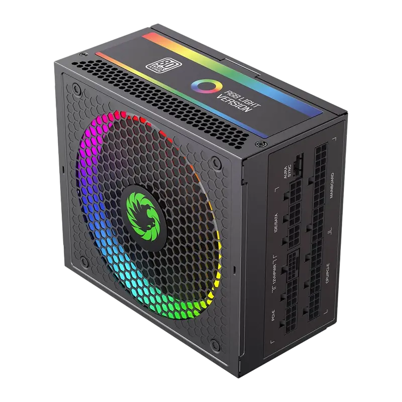 Tip Блок питания для компьютеров Gamemax RGB-1300 ATX Черный