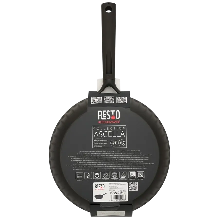 Сковорода RESTO Ascella ASCELLA Чёрный