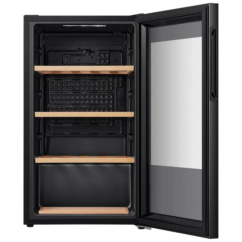 Винный шкаф RW12D4NWG0 Hisense Черный