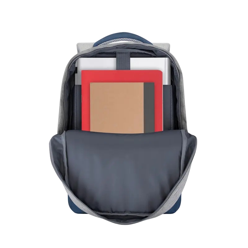 Рюкзак для ноутбука Rivacase Prater Серый/Синий