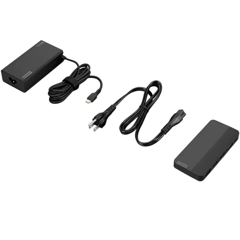 Stație Docking Lenovo Display Travel Dock Negru