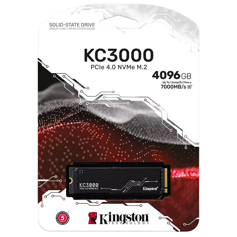 Накопитель SSD Kingston KC3000 4000GB