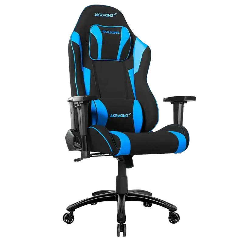 Scaun Gaming AKRacing CORE EX SE Textil Negru/Albastru
