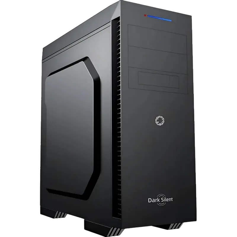 Компьютерный корпус Gamemax DARK SILENT Midi-Tower Черный