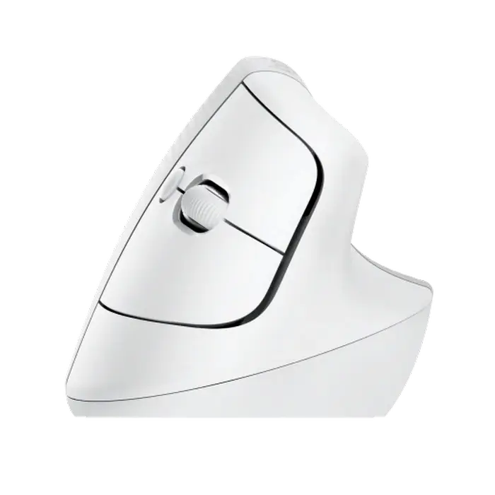 Mouse Wireless Logitech Lift Vertical for Mac Fără fir Alb